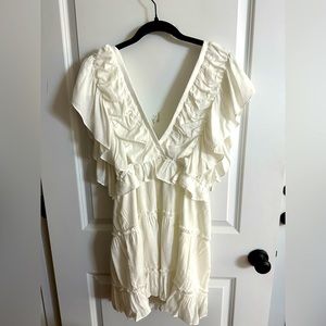 White Sundress with ruffles